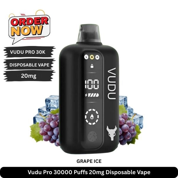 VUDU Pro 30000 Puffs 20MG Disposable Vape in the UAE
