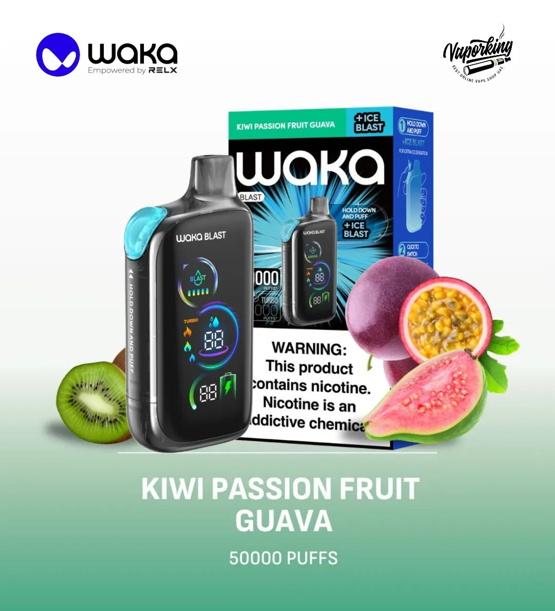 Waka Blast 50000 Puffs Disposable Vape 50mg in Dubai UAE YALLA VAPE Waka Blast 50000 Puffs Disposable Vape 50mg in Dubai UAE YALLA VAPE