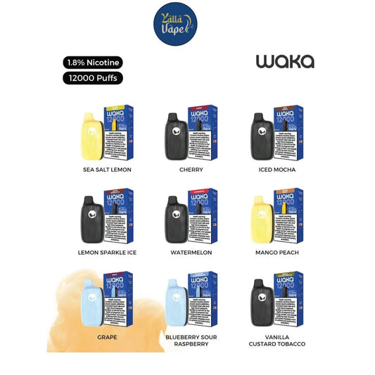 Waka Nova 12000 Puffs 18mg Disposable Vape in  UAE