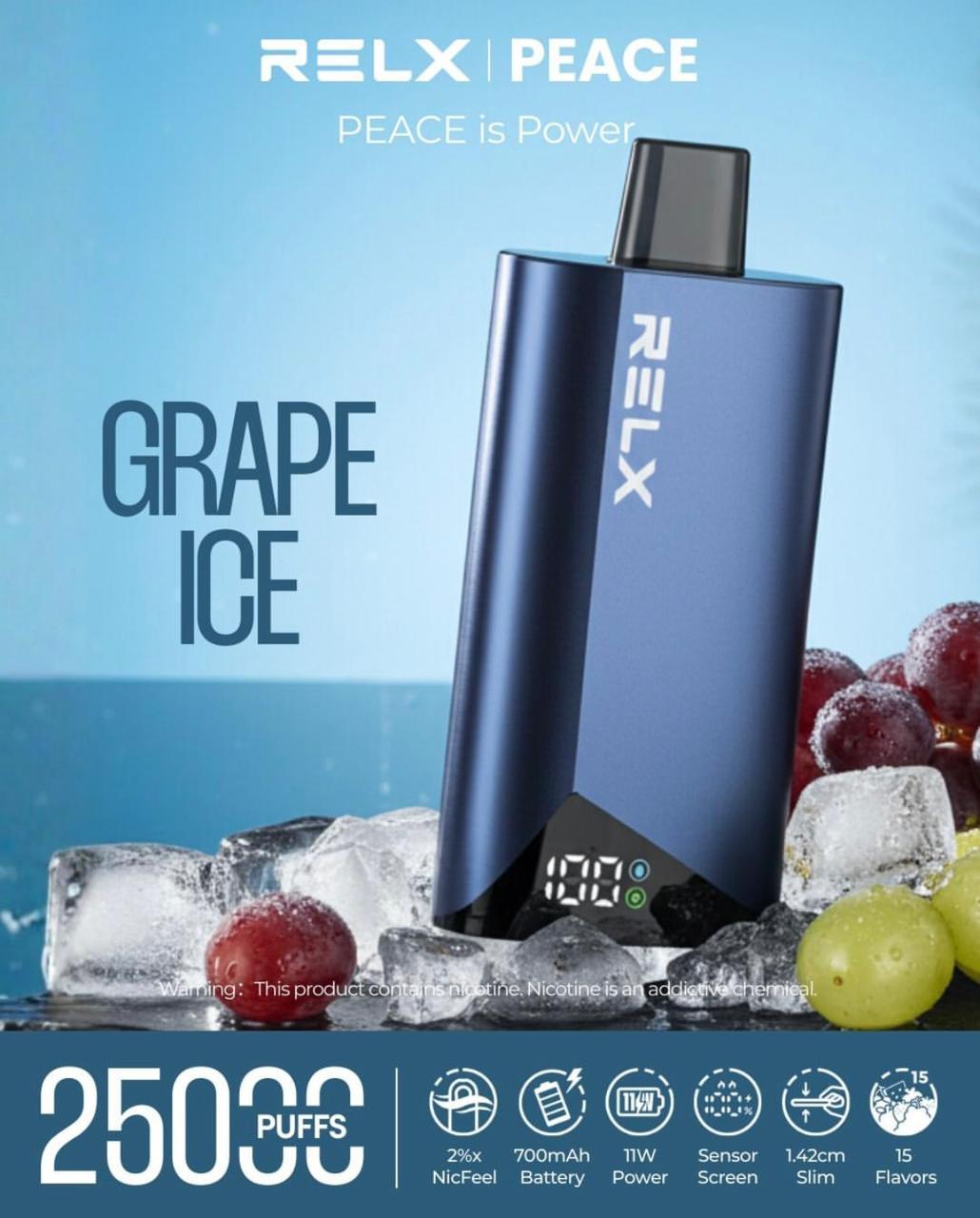 Relx Peace 25000 Puffs Disposable Vape in Dubai UAE