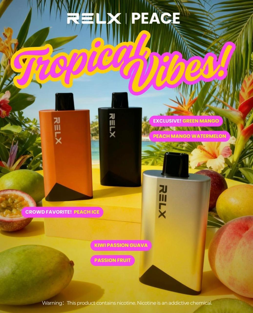 Relx Peace 25000 Puffs Disposable Vape in Dubai UAE