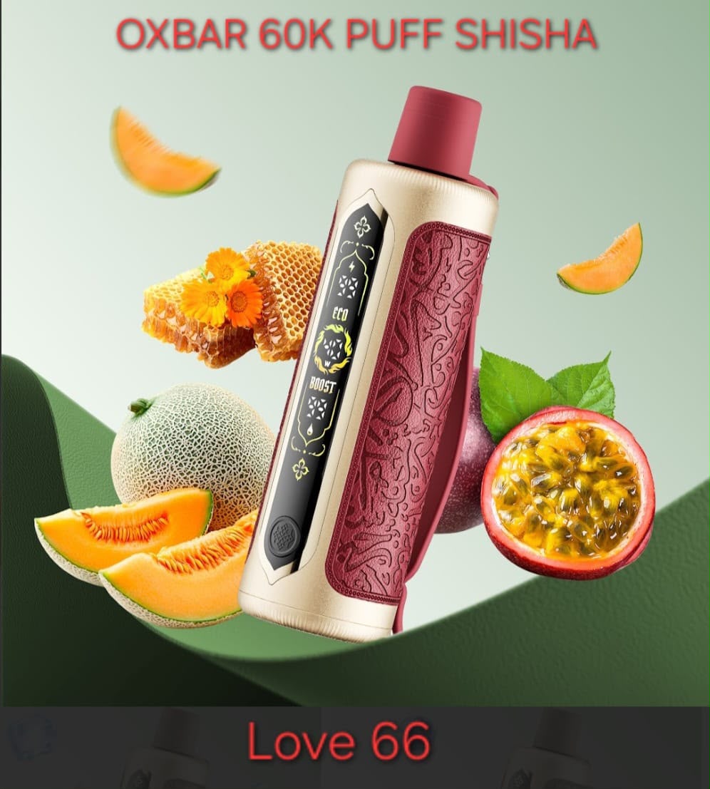 Oxbar Shisha 60000 Puffs Disposable Vape in Dubai UAE