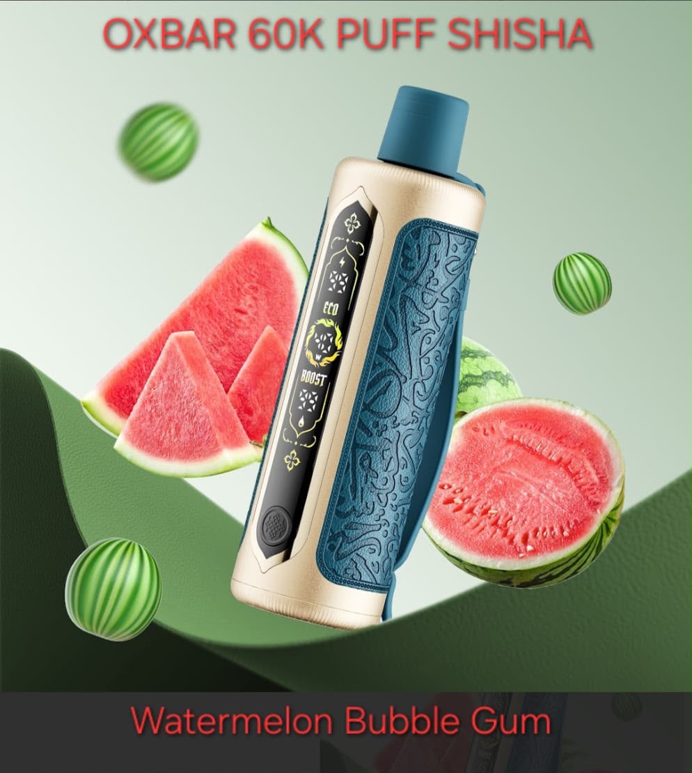 Oxbar Shisha 60000 Puffs Disposable Vape in Dubai UAE