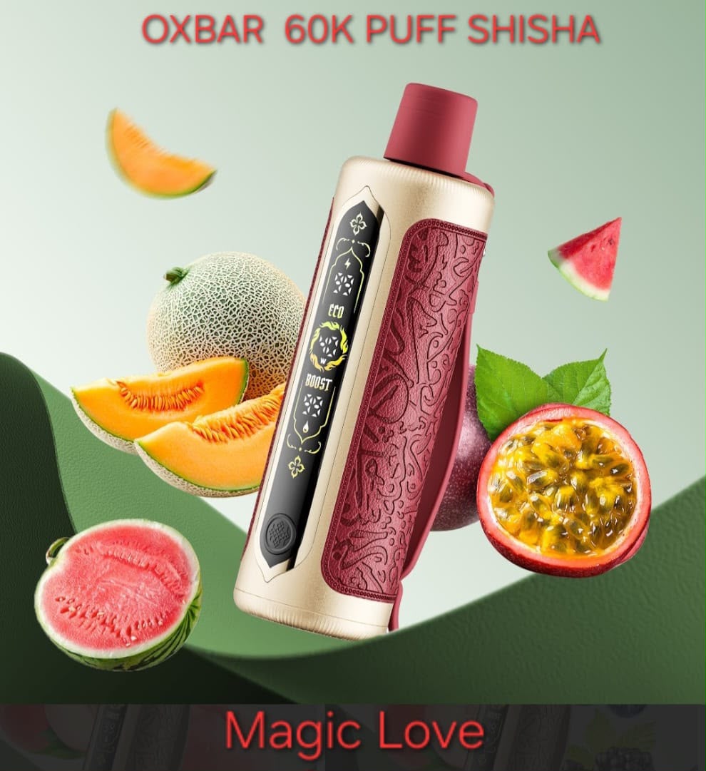 Oxbar Shisha 60000 Puffs Disposable Vape in Dubai UAE