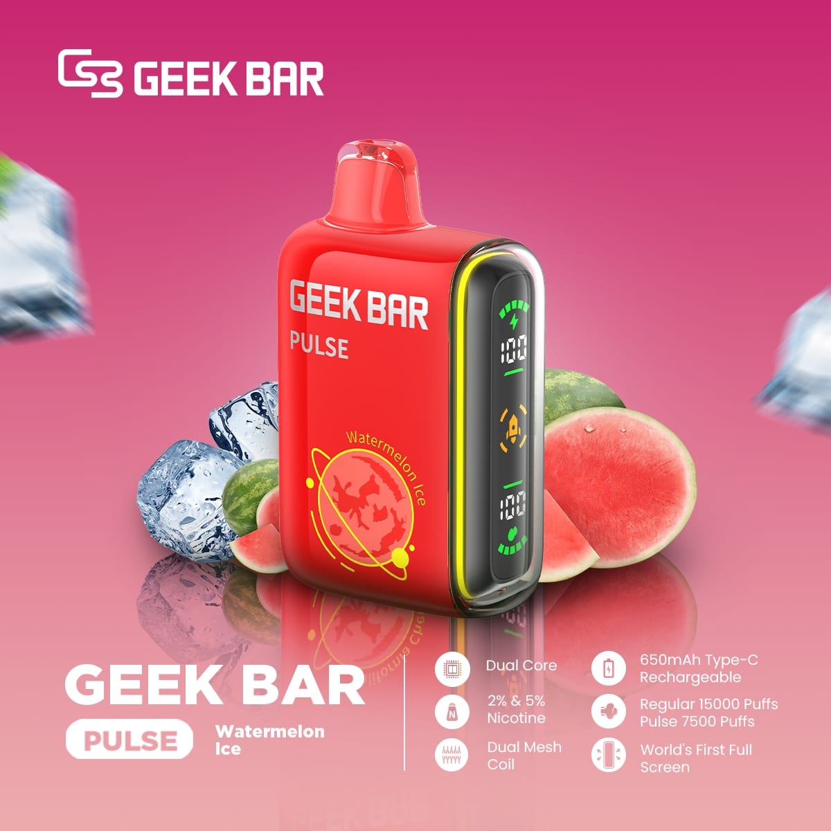 GEEK BAR PULSE 15000 Puffs