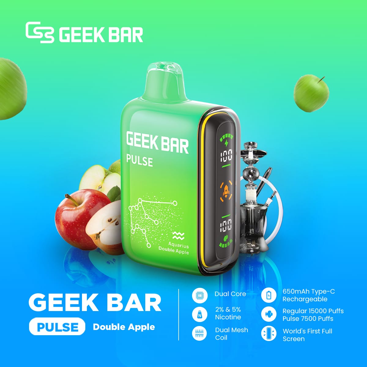 GEEK BAR PULSE 15000 Puffs