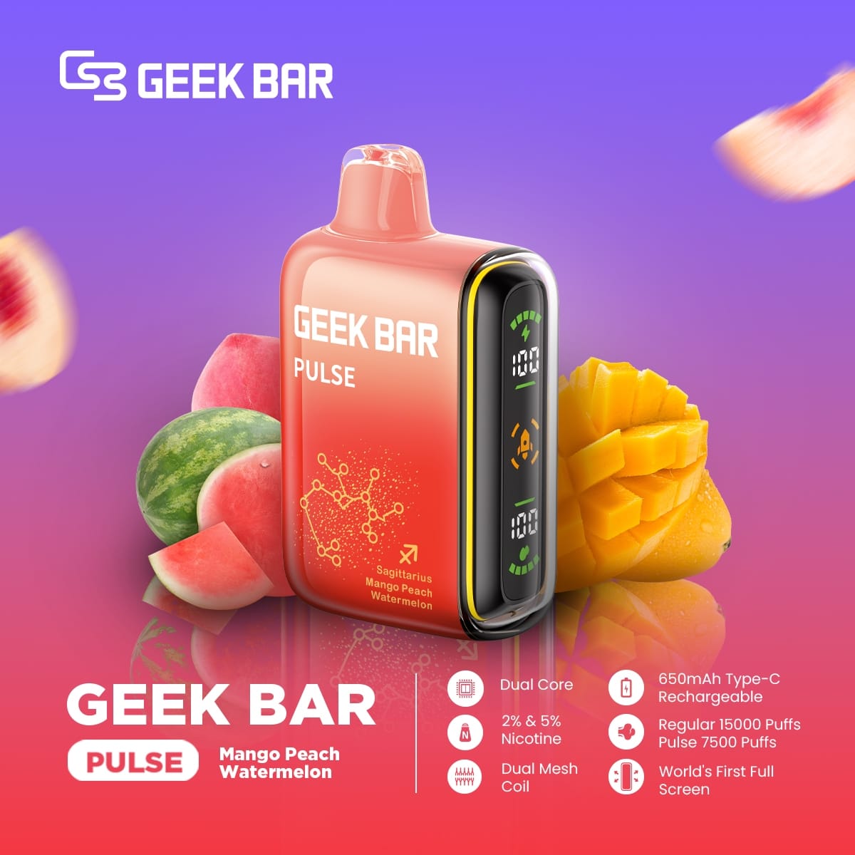 GEEK BAR PULSE 15000 Puffs