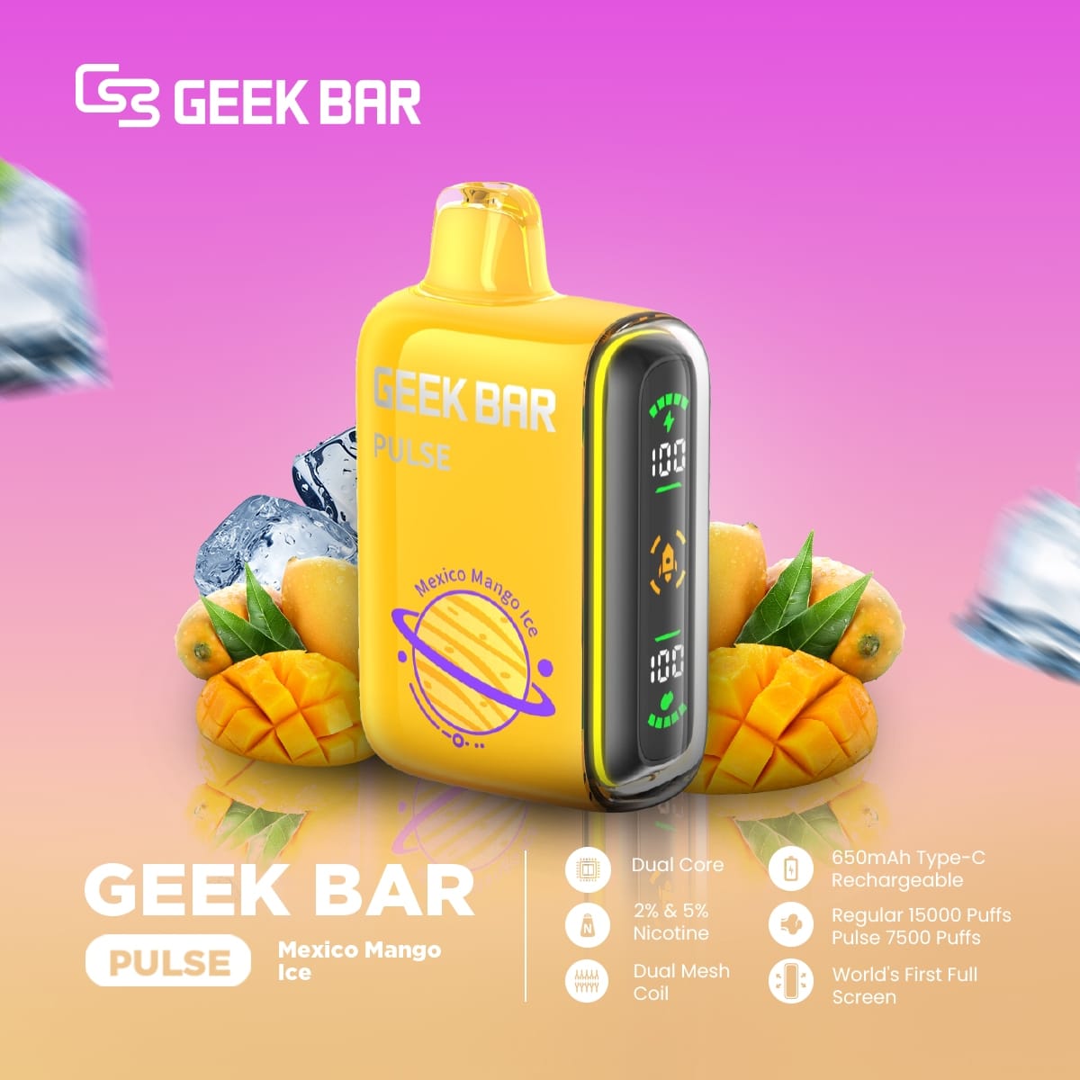 GEEK BAR PULSE 15000 Puffs