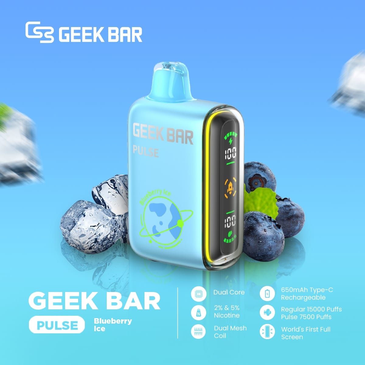 GEEK BAR PULSE 15000 Puffs