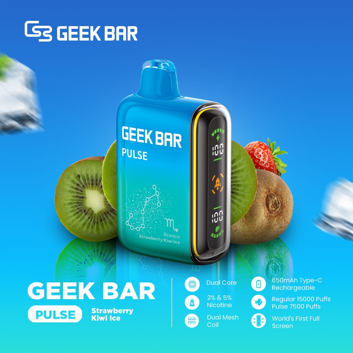 GEEK BAR PULSE 15000 Puffs