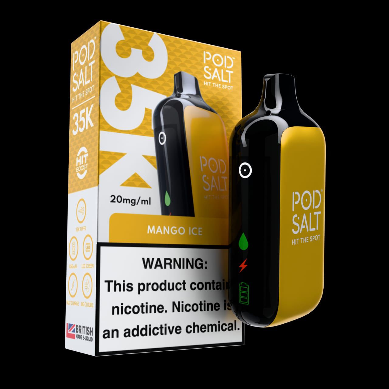 Pod Salt 35K Puffs  Disposable Vape In Dubai UAE