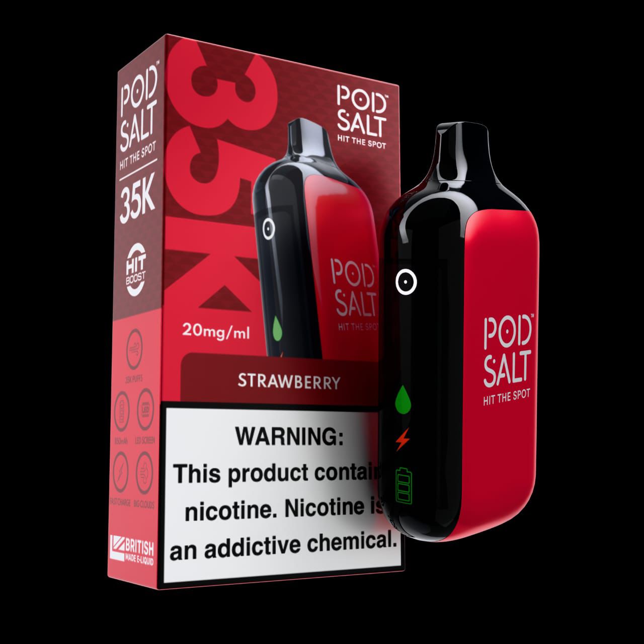 Pod Salt 35K Puffs  Disposable Vape In Dubai UAE