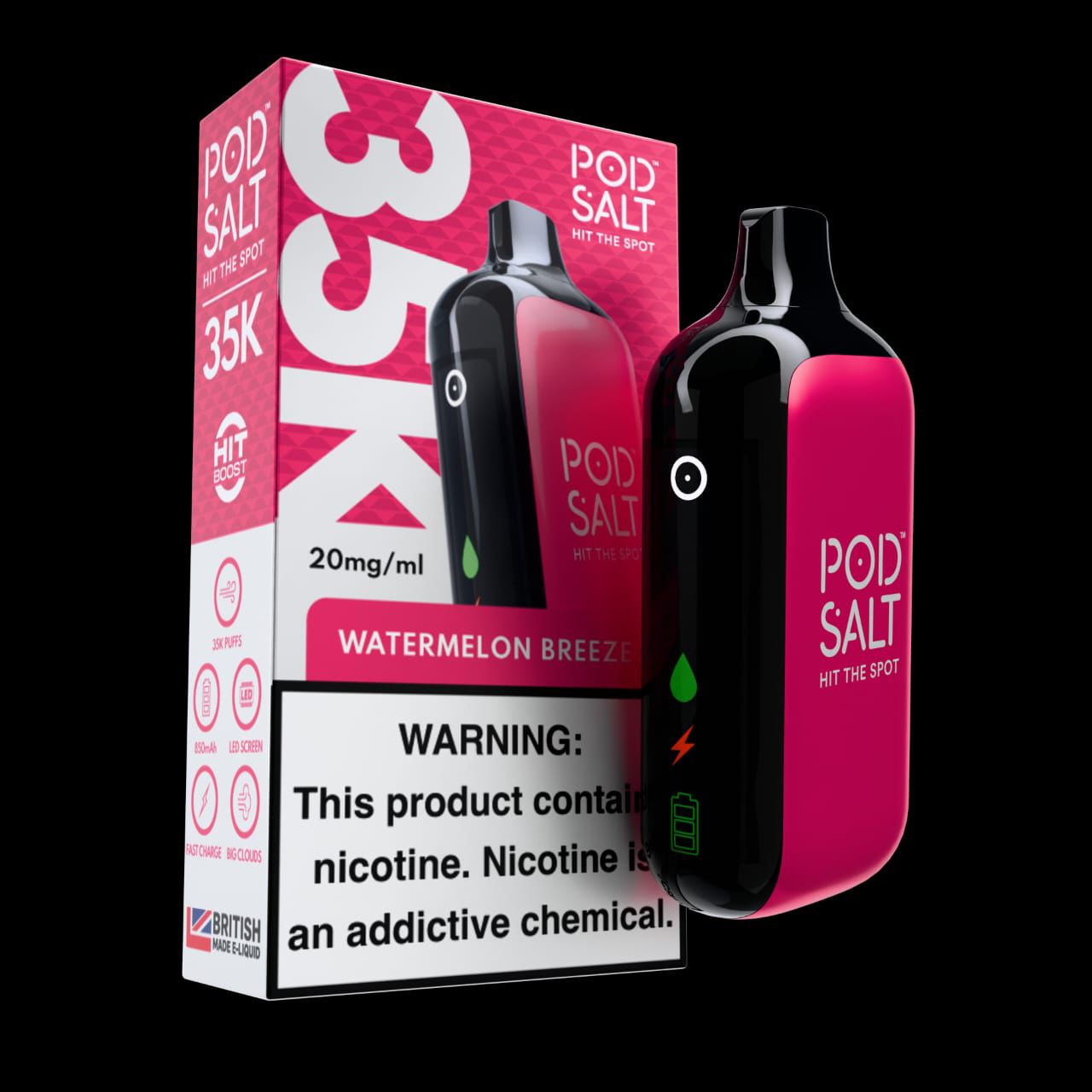 Pod Salt 35K Puffs  Disposable Vape In Dubai UAE