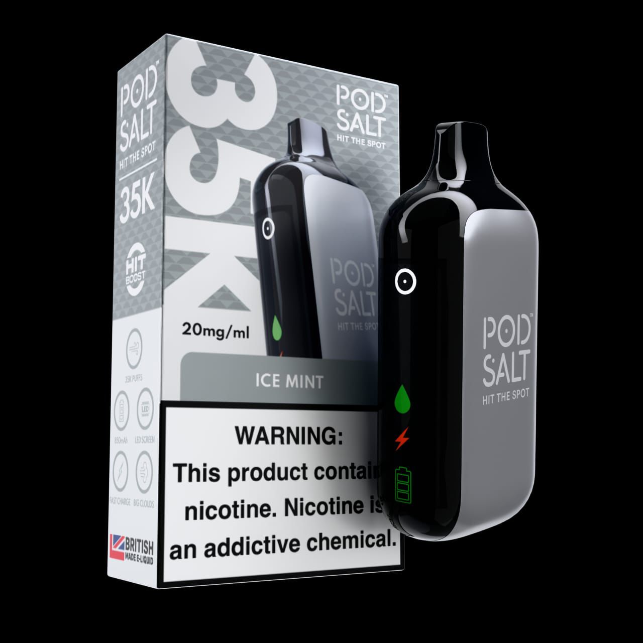 Pod Salt 35K Puffs  Disposable Vape In Dubai UAE