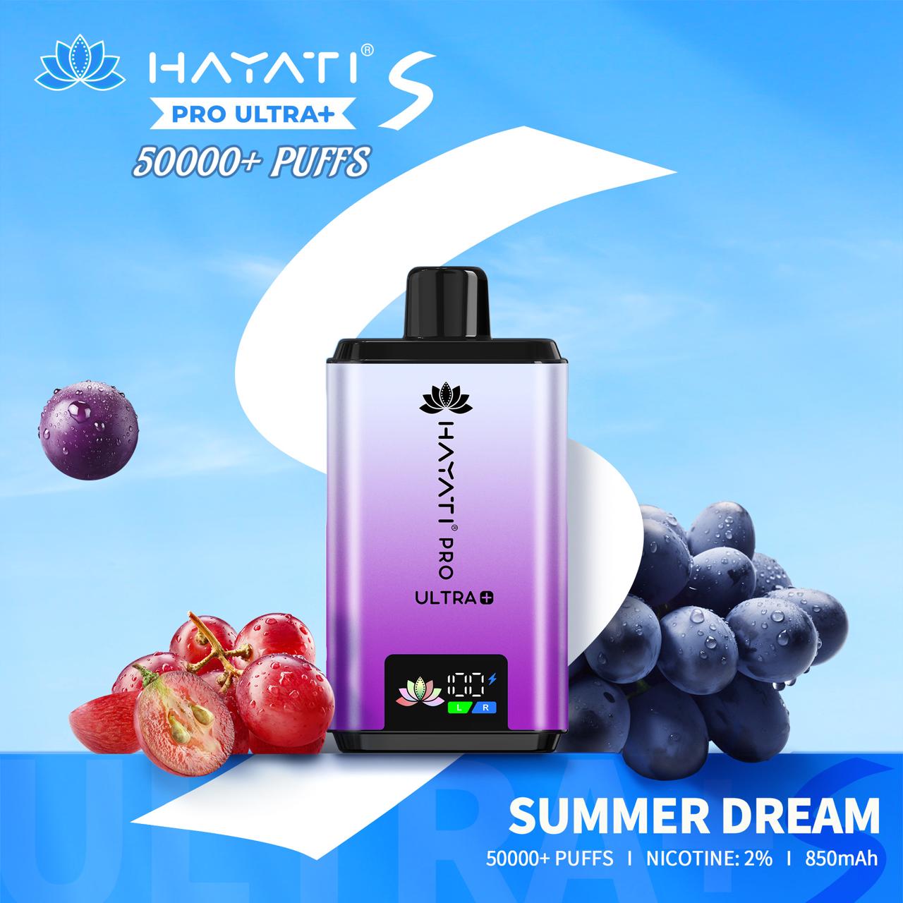 Hayati Pro Ultra+ S 50000 Puffs Disposable Vape In Dubai UAE
