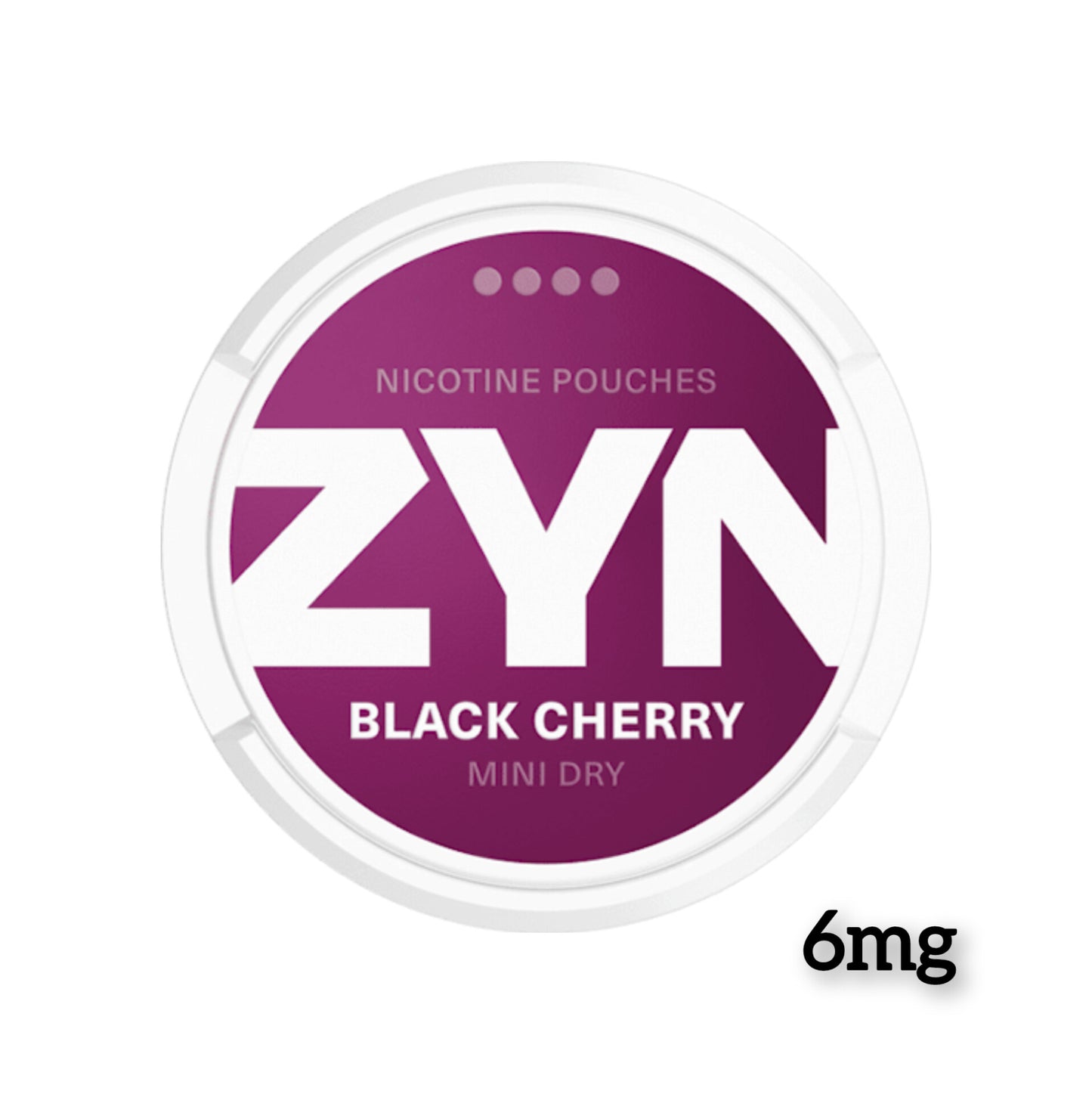 ZYN Black Cherry Mini Dry 6mg Nicotine Pouches – premium, tobacco‐free pouches with bold black cherry flavor in sleek, modern packaging designed for discreet, on‑the‑go nicotine satisfaction in Dubai, UAE.