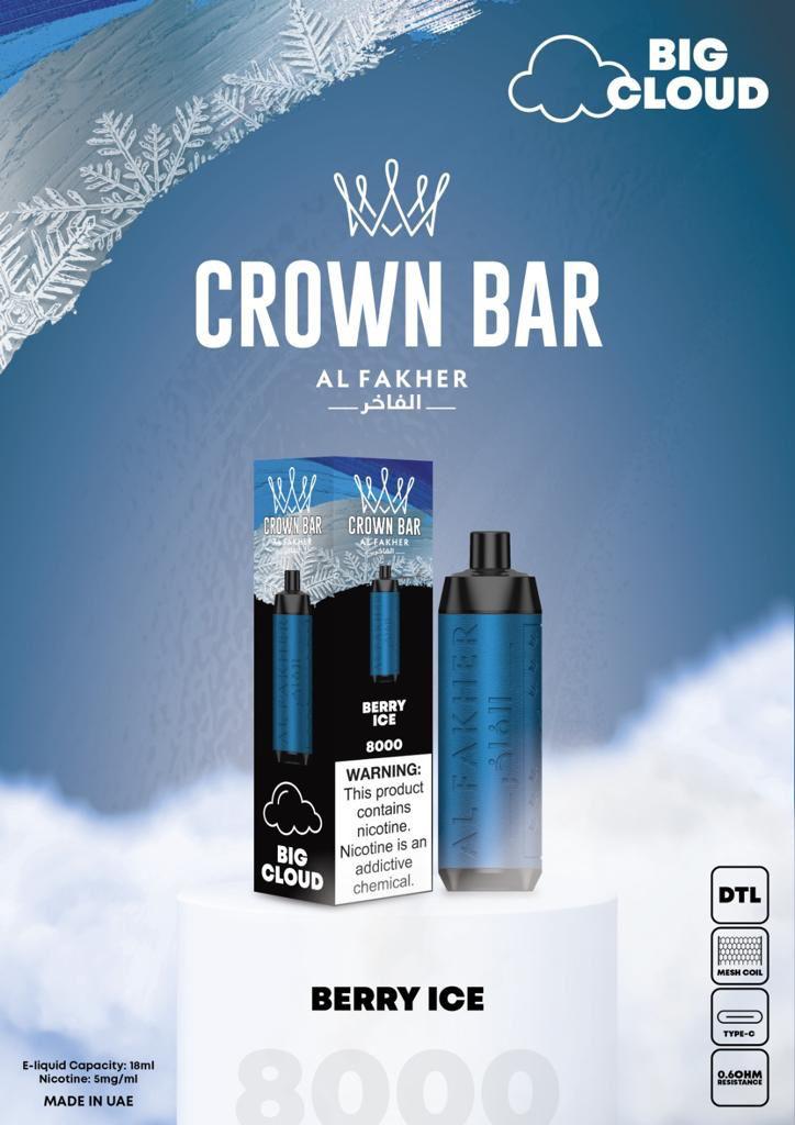 AL FAKHER CROWN BAR 8000 Puffs in UAE