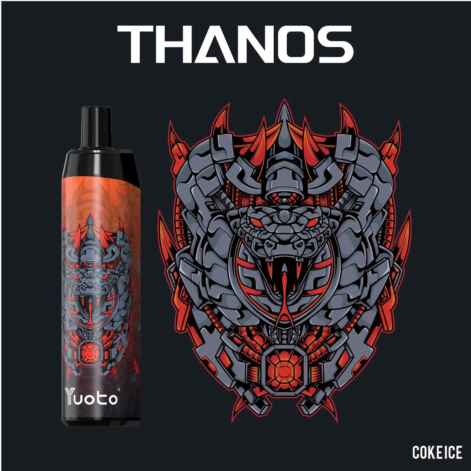 YUOTO THANOS 5000 puffs - YALLA VAPE