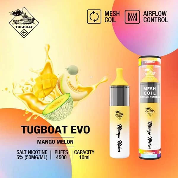 TUGBOAT EVO 4500 Puffs