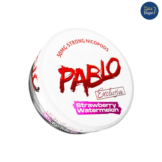 Pablo Exclusive Strawberry Watermelon 50mg Nicotine Pouches – Extra Strong Tobacco-Free Snus with Juicy Fruit Flavor – Premium Nicotine Experience in UAE