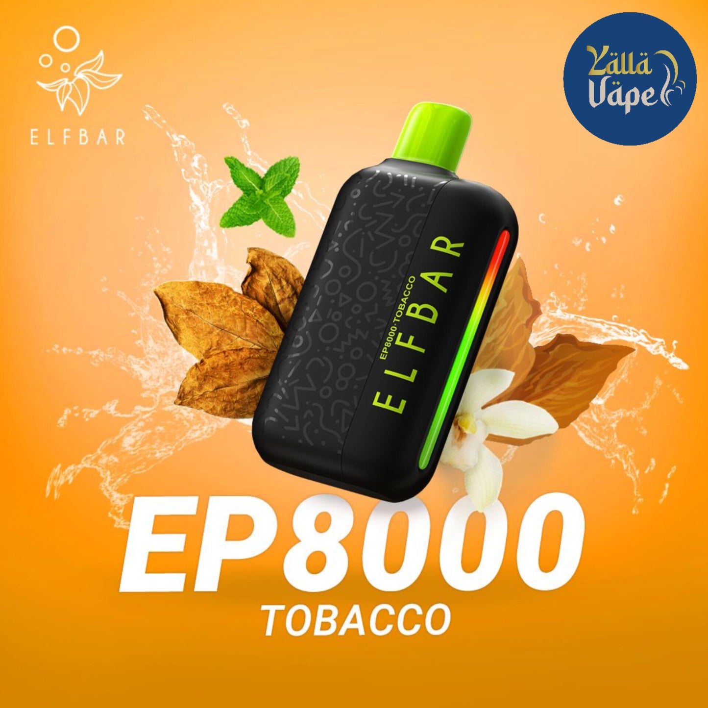 ELF BAR EP8000 Puffs 50mg (Non Chargeable) Disposable Vape