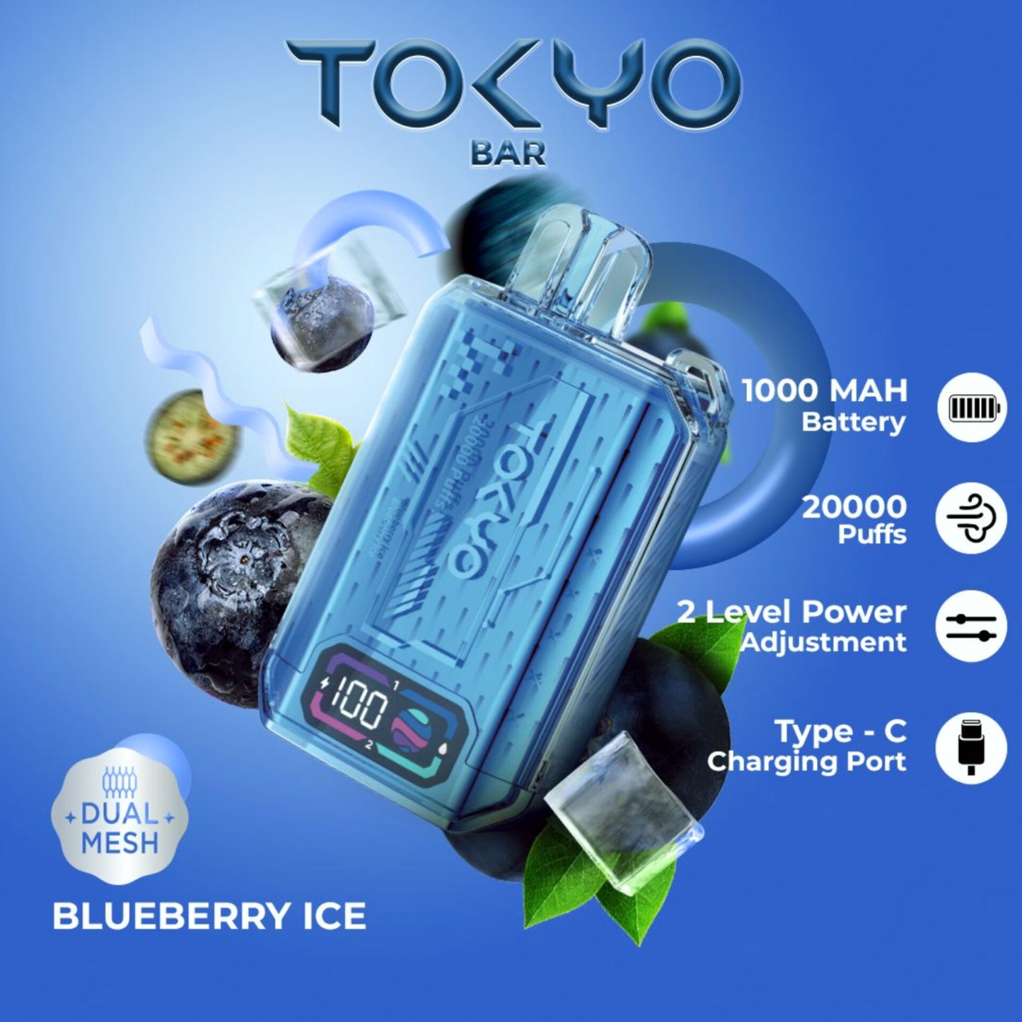 TOKYO BAR 20000 Puffs Disposable Vape