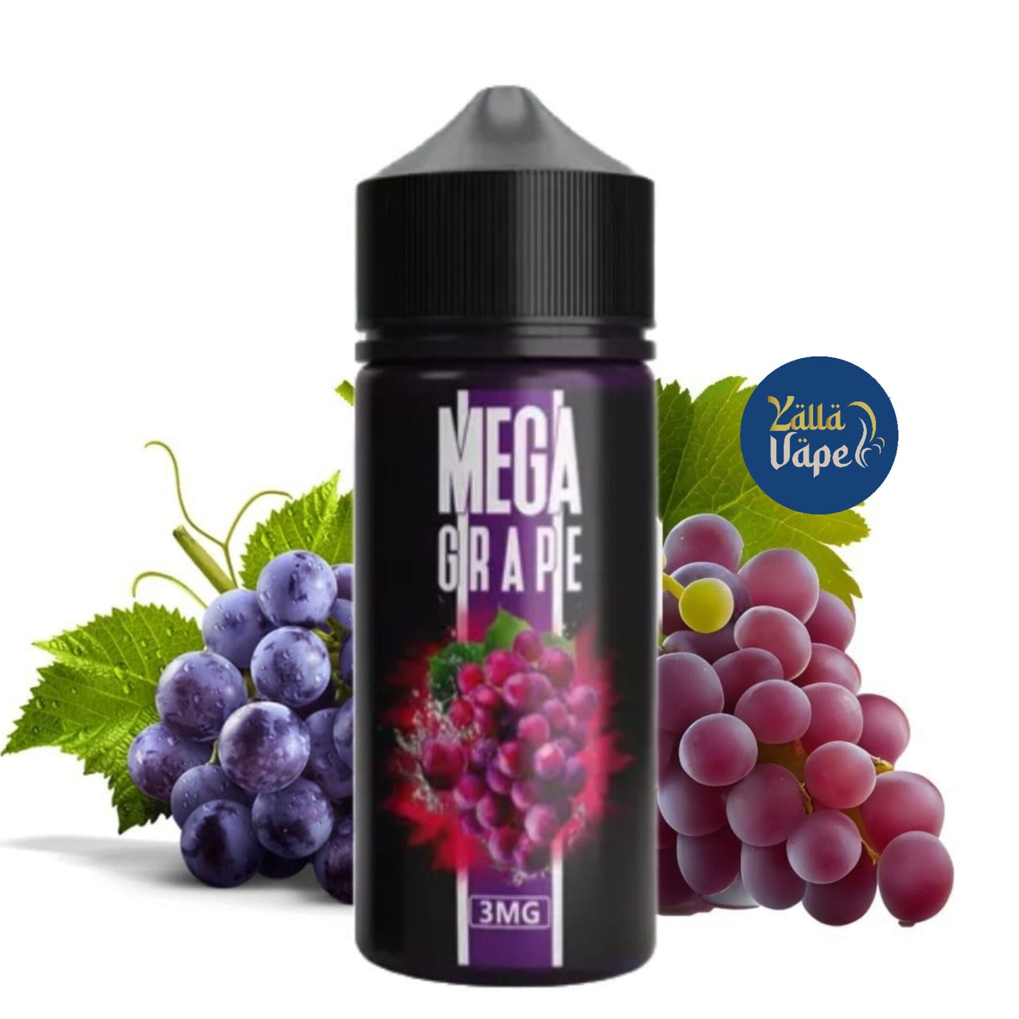 Mega 120ml 3mg Vape Liquid By Grand E Liquid In Dubai UAE