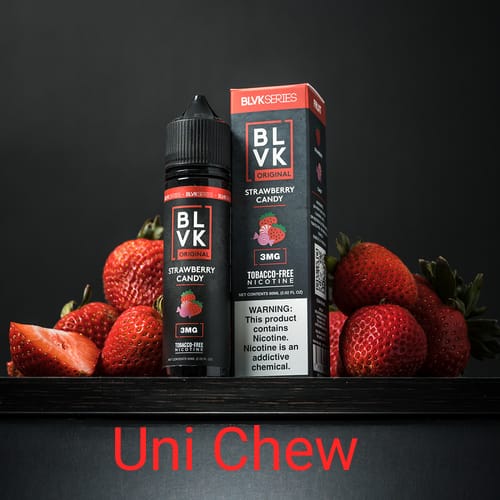 STRAWBERRY CANDY (Uni Chew) 3mg 60ml E-liquid By BLVK ORIGINAL (BLVK SERIES)