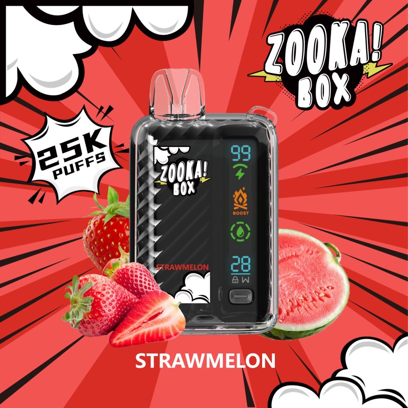 ZOOKA BOX 25000 Puffs 20mg By BAZOOKA