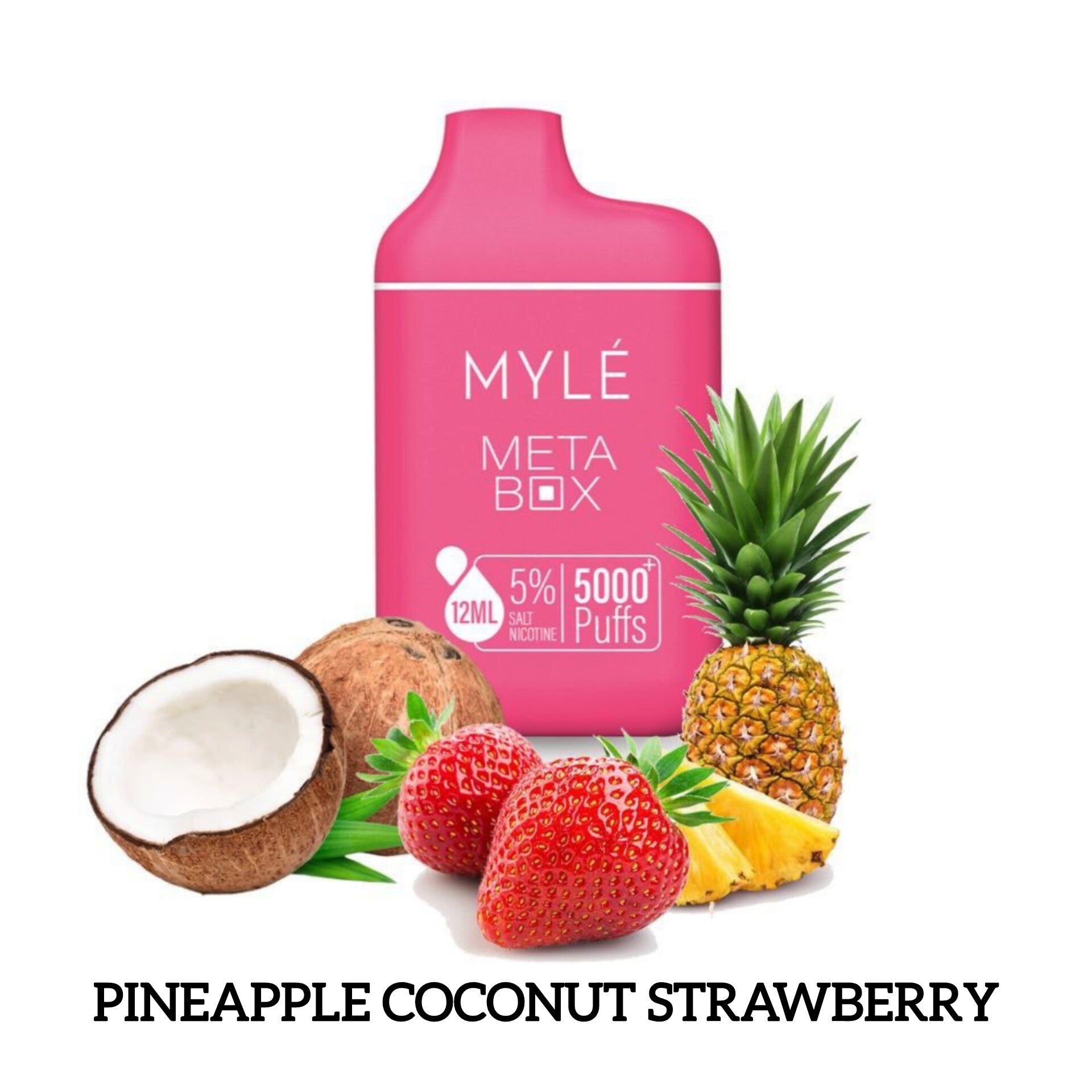 MYLE META BOX 5000 Puffs Disposable Vape - YALLA VAPE