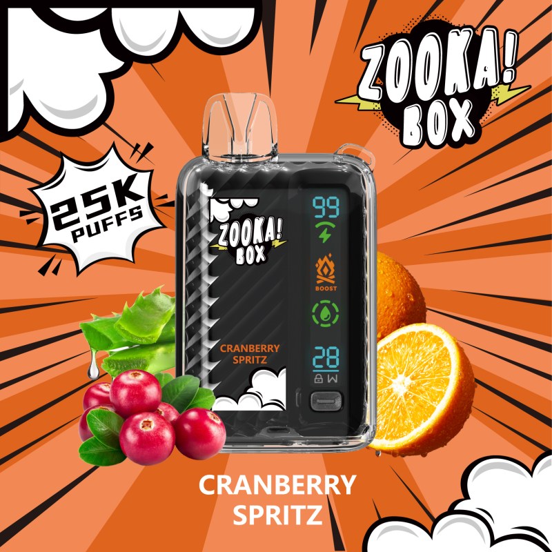 ZOOKA BOX 25000 Puffs 20mg By BAZOOKA