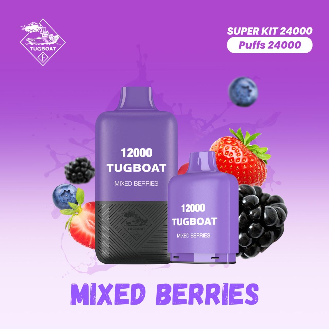 Tugboat Super Kit 24000 Puffs Disposable Vape In Dubai UAE