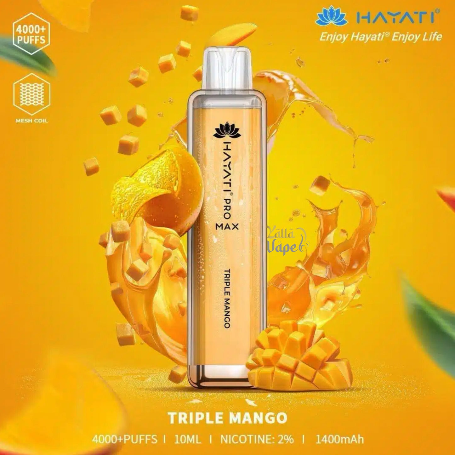 HAYATI PRO MAX 4000 Plus Puffs 20mg Disposable Vape