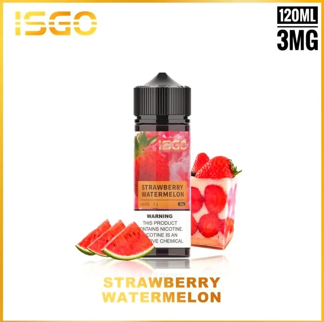 ISGO 120ML E-LIQUID ALL FLAVORS