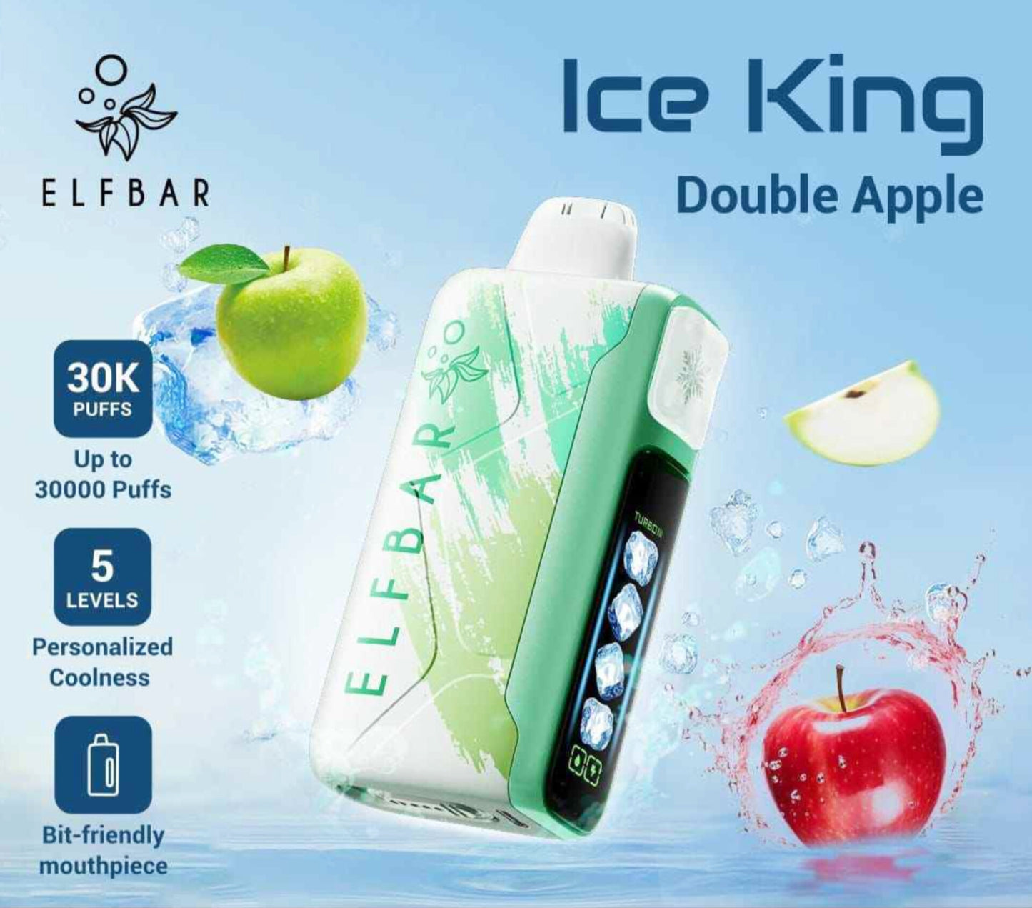 ELF BAR Ice King 30000 Puffs Disposable Vape 50mg