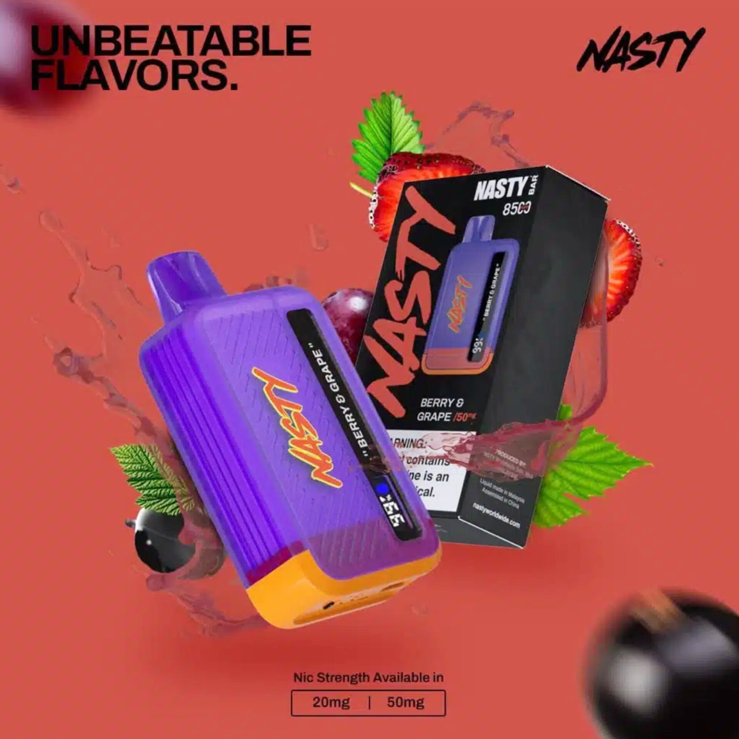 Nasty Bar 8500 Puffs Disposable Vape