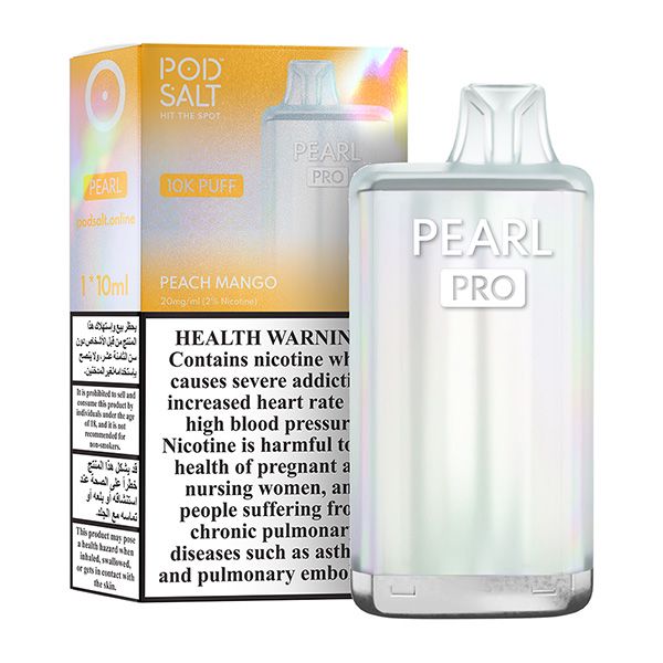 Pod Salt Pearl Pro 10000 Puffs 20mg Disposable Vape In Dubai UAE