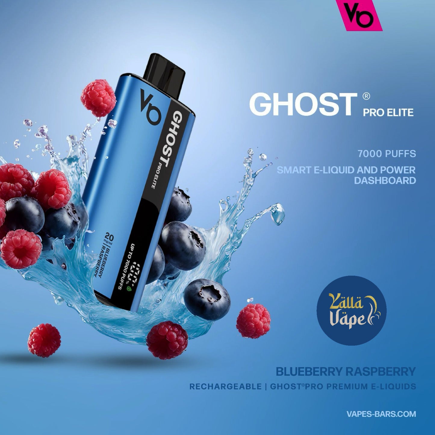 VAPE BAR GHOST PRO ELITE 7000 Puffs