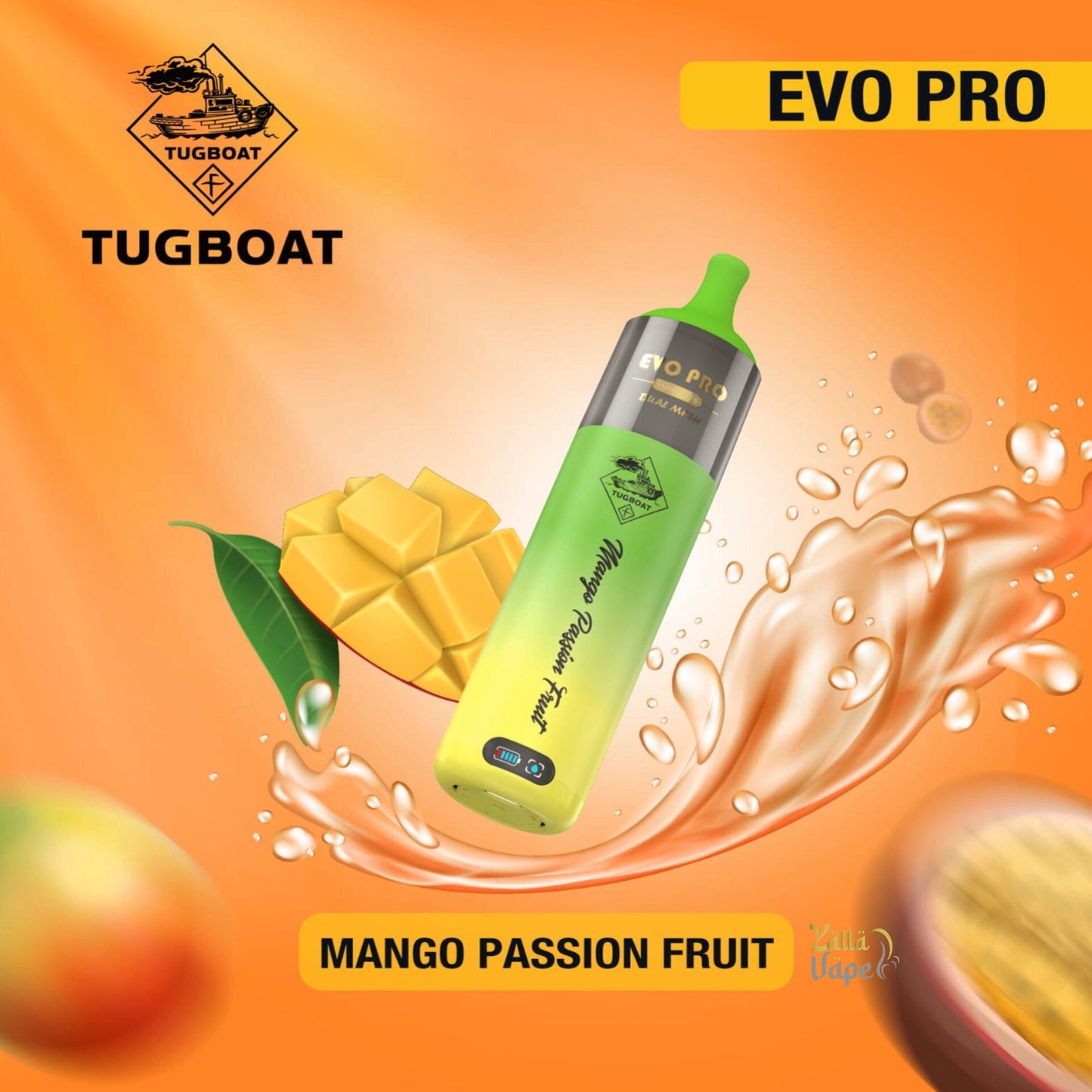 Tugboat Evo Pro 15000 Puffs Disposable Vape In Dubai UAE