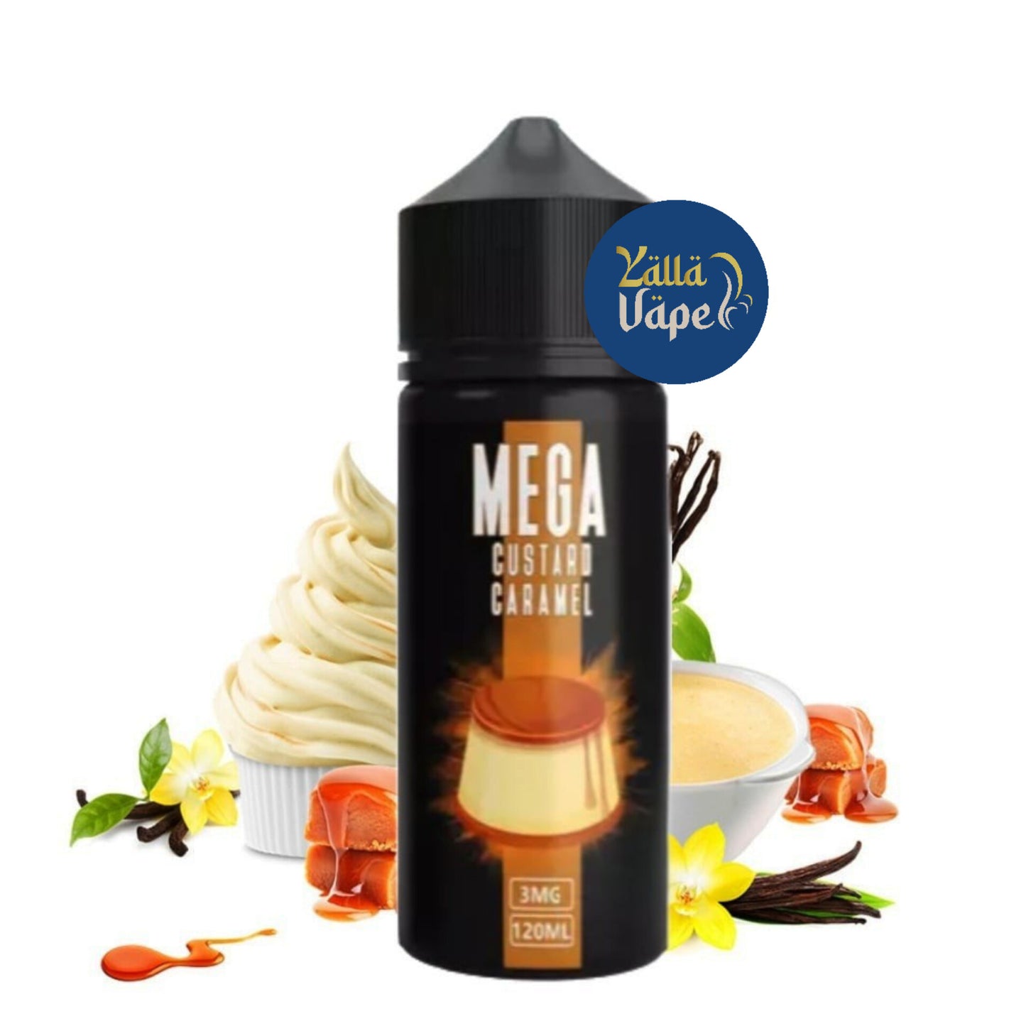 Mega 120ml 3mg Vape Liquid By Grand E Liquid In Dubai UAE