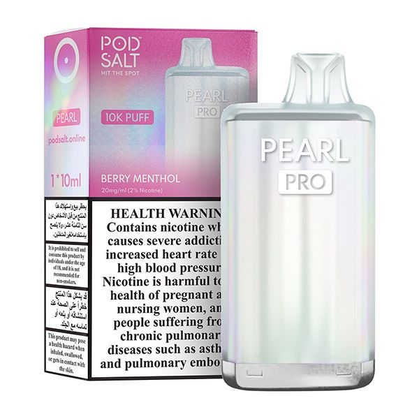 Pod Salt Pearl Pro 10000 Puffs 20mg Disposable Vape In Dubai UAE