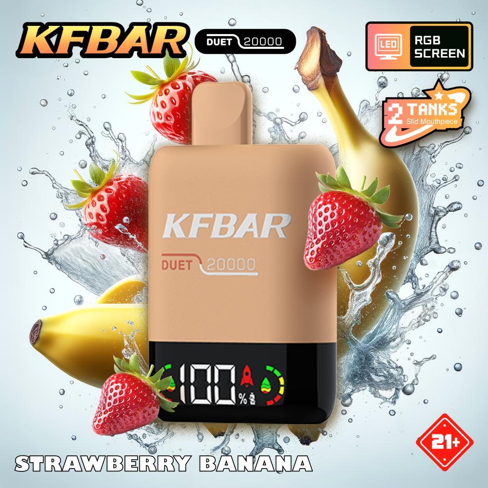 KFBAR Duet 20000 Puffs Disposable Vape In Dubai UAE