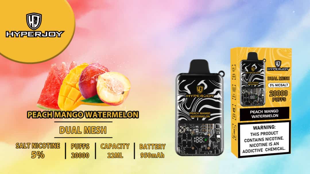 Hyperjoy 20000 Puffs 5% Nic Disposable Vape