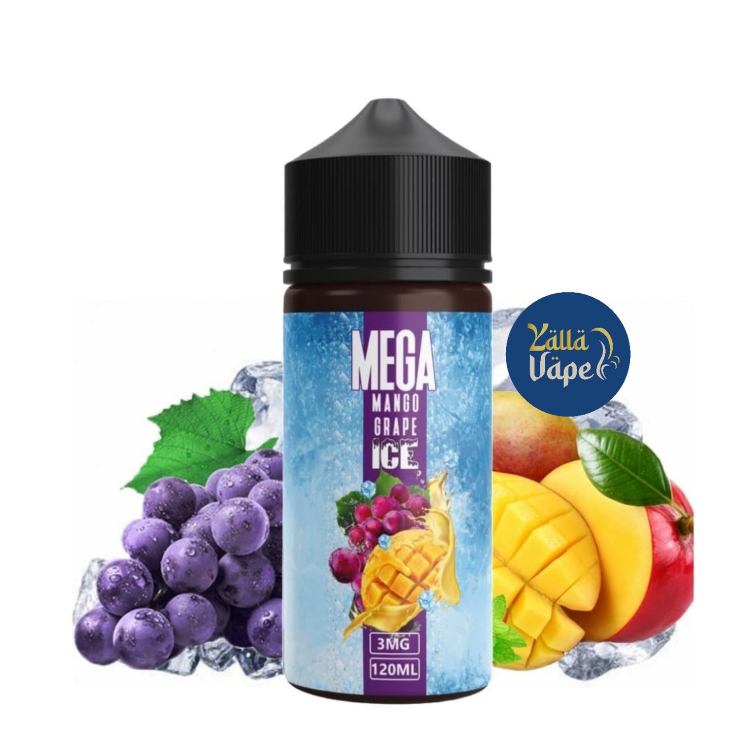 Mega 120ml 3mg Vape Liquid By Grand E Liquid In Dubai UAE