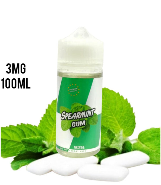 Spearmint Gum - By Energy Vape 3mg 100ml E-Juice