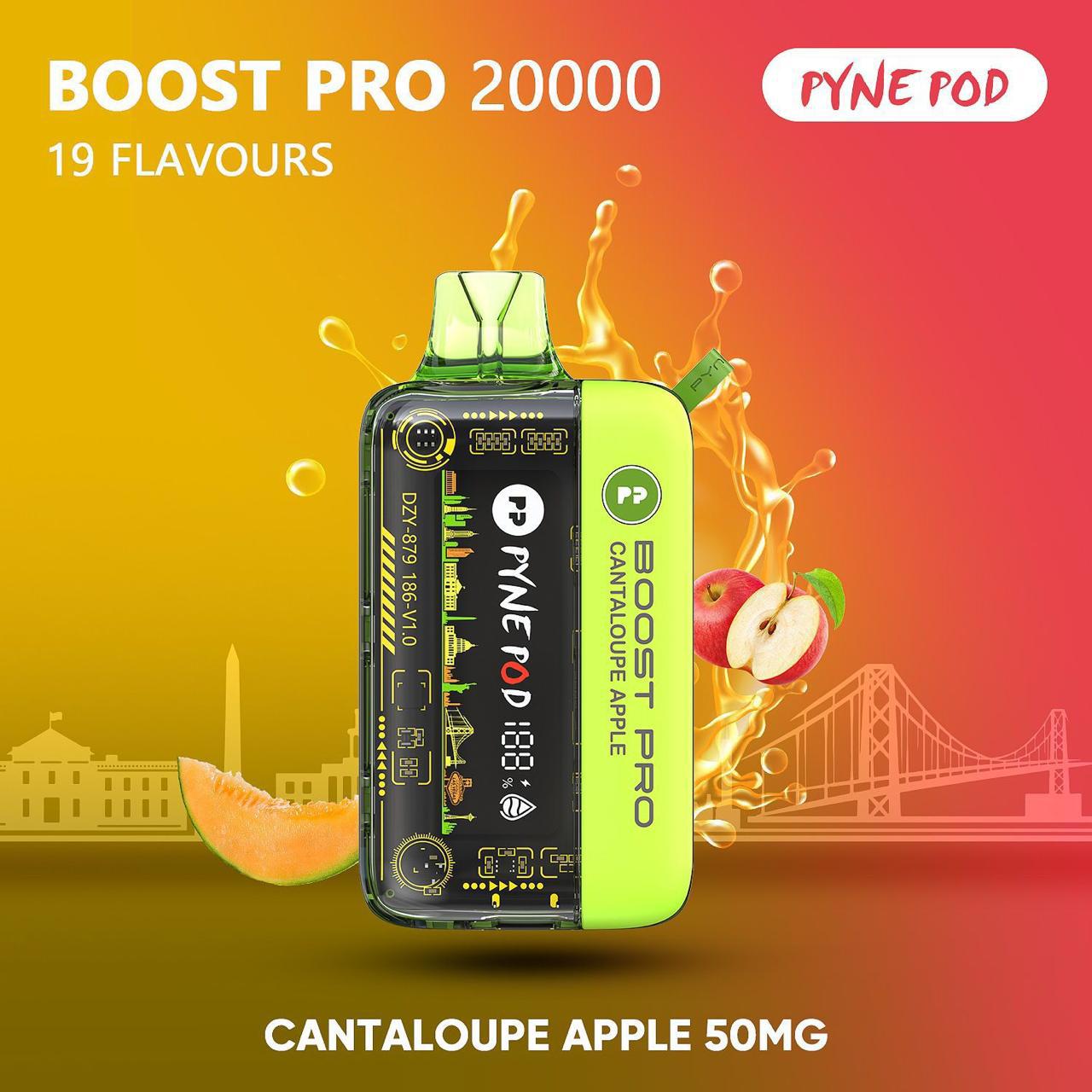 PYNE POD Boost Pro 20000 Puffs 50MG Disposable Vape in Dubai UAE