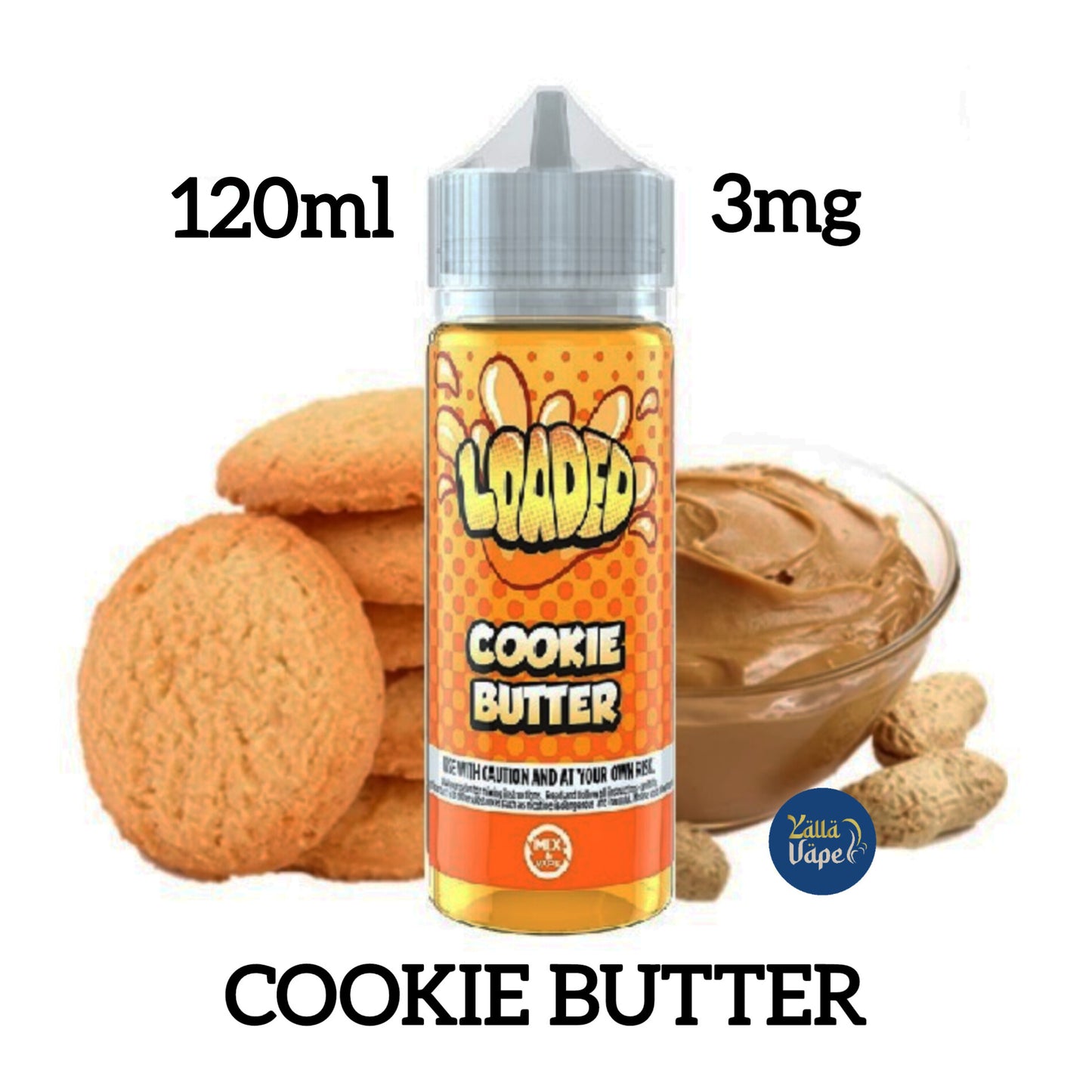 LOADED COOKIE BUTTER - 120ml E-Juice