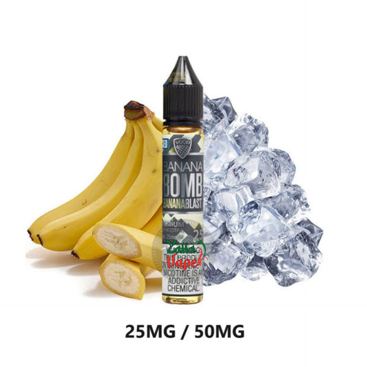 ICED BANANA BOMB 30ml SALTNIC BY VGOD