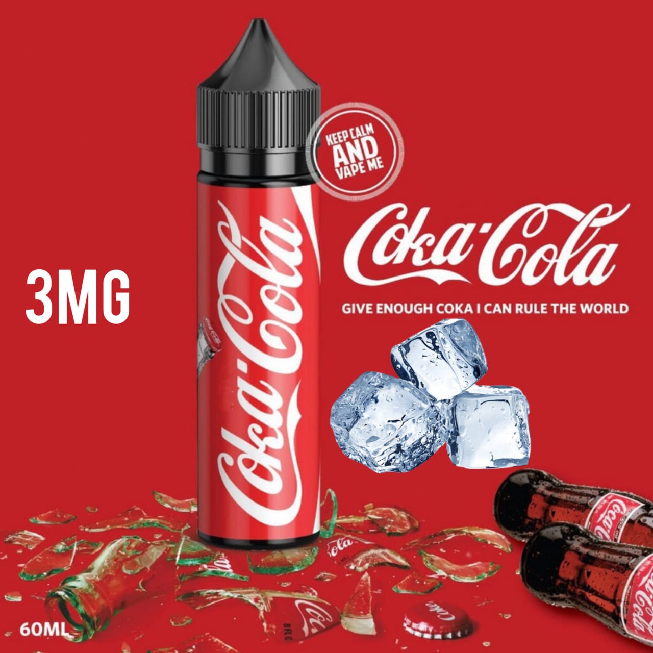 Coca-cola - By Energy Vape 3mg/6mg 60ml E-Juice