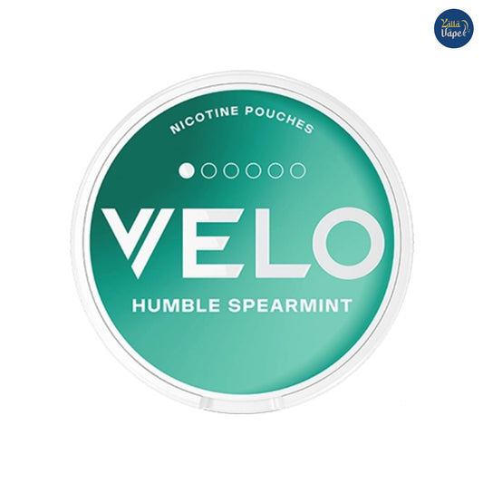 Velo Humble Spearmint Mini 4mg . Velo Humble Spearmint Mini 1 dot. Velo Nicotine Pouches Humble Spearmint Mini 4mg nicotine. Velo SNUS Humble Spearmint Mini 1 dot